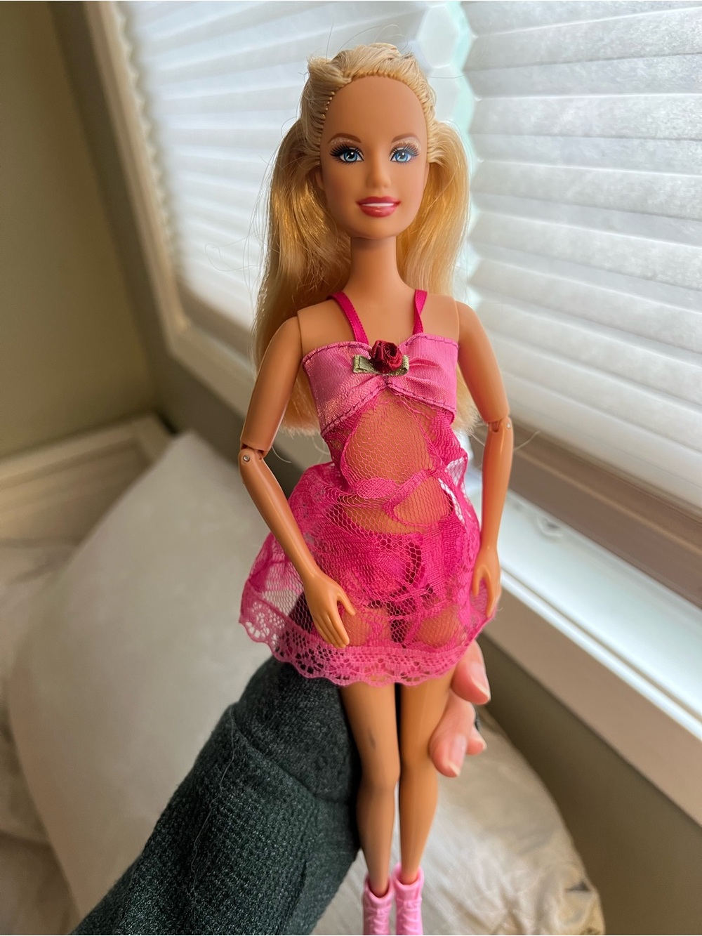 Barbie doll dressed as Sabrina Carpenter